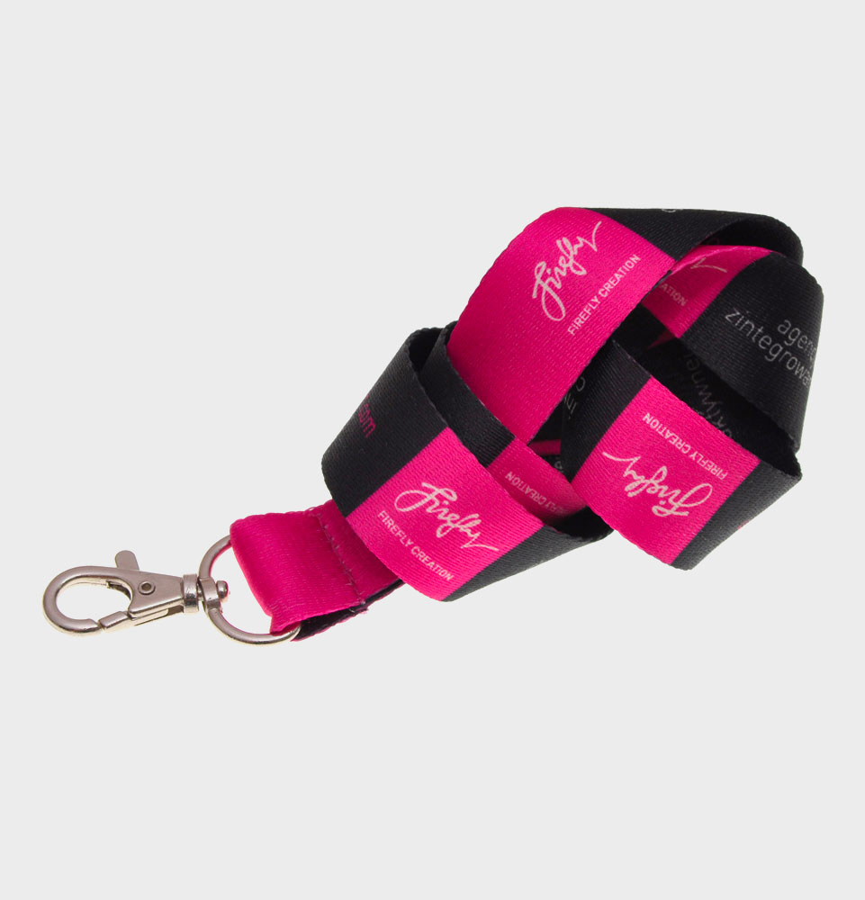 Sublimation Lanyard with Hook and Buckle